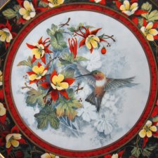 Rajski ROYAL DOULTON  by Teresa Politowicz kolekcjonerski talerz porcelanowy limitowana edycja