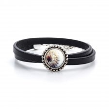 BRANSOLETKA Z RZEMIENIA DMUCHAWIEC