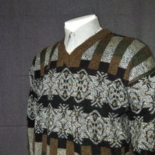 r. S,M Vintage, sweter męski.