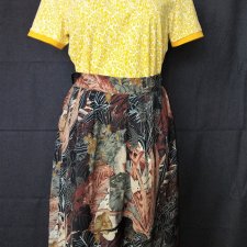 r.40 Vintage spódnica damska - jungle