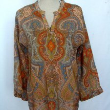 ZARA* - JEDWABNA BLUZKA