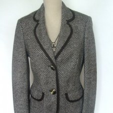 MADELEINE * -  WEŁNIANA  MARYNARKA