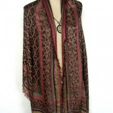 OLBRZYMI WZORZYSTY szal