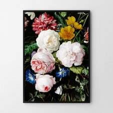 Plakat kwiaty vintage 61x91 cm
