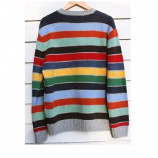 SWETER GANT 100% WOOL OWCZA WEŁNA