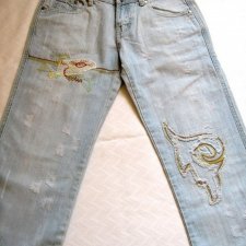 Nowe Spodnie Jeansowe - 28