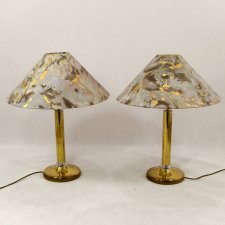 Para lamp nocnych, Josef Busche lata 80.