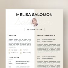 CV SZABLON | WZÓR CV | PROJEKT CV | CURRICULUM VITAE | "FLORENCE"