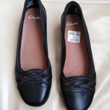 Buty ze skóry /CLARKS/ 39 - 40