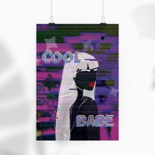 COOL BABE - PLAKAT (40x50)