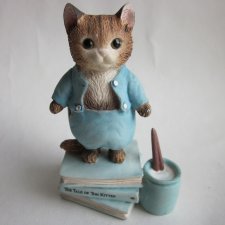 The world Of BEATRIX POTTER TOM KITTEN 1996 - KOLEKCJONERSKA FIGURKA