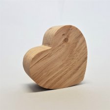 Gałka do mebli serce, serca, serduszka z drewna, drewniane uchwyty meblowe