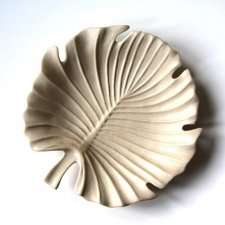 Patera ceramiczna Liść