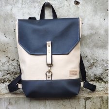 plecak "Pan Kracy" beżowo-czarny