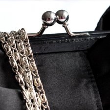 retro torebka elegancka na łańcuszku kopertówka karnawał sylwester święta bal