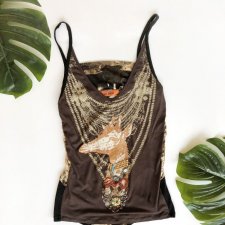 Huevo Blanco etniczny top