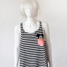 bokserka w paski Myszka Miki BL209