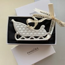Pandora ornament ❀ڿڰۣ❀ Porcelanowe sanie #8