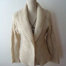 LINDEX* - SWETER Z WARKOCZOWYM WZOREM