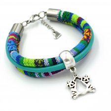 BRANSOLETKA BOHO FROG AZTEQ