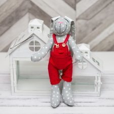 Królik  Miś z imieniem Prezent Chrzest