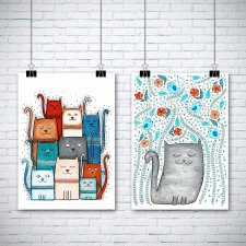 Zestaw dwóch prac A3