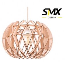 Lampa sufitowa nad stół wisząca do salonu pokoju GEOMETRYCZNA w stylu SKANDYNAWSKIM do kuchni LED NOWOCZESNA