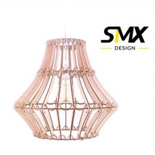 Lampa sufitowa ze sklejki styl skandynawski DO SALONU lampa wisząca nad stołem NATURALNA w stylu SKANDYNAWSKIM LED ze sklejki