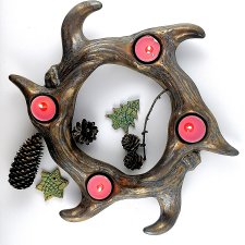 Świecznik ceramiczny