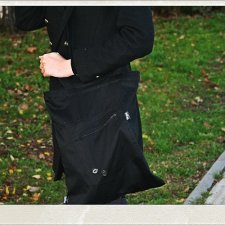 BUTTON ONE POCKET ECO BAG