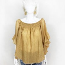 Bluzka boho z luźnymi rękawami