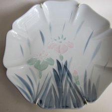 Absolutnie niespotykany Japan Art oryginalnie zdobiony patera talerz porcelanowy