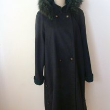 GERLACH FASHION* - PŁASZCZ  WEŁNA Z KASZMIREM ( REZERWACJA)