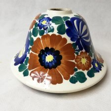 Klosz ceramiczny-Włocławek-kolorowa malatura