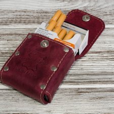 Skórzane etui na papierosy wersja Slim i Klasyczne, papierośnica