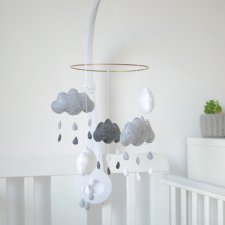 Chmurki, Karuzela do łóżeczka dla niemowlaka, Baby mobile