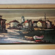 Obraz-reprodukcja-lata 60'-Martigues