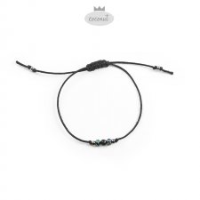 KOZIOROŻEC - bransoletka z onyksem, minerał