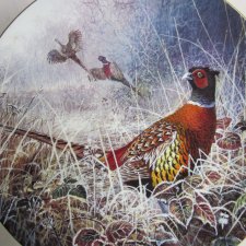 Wedgwood 1995  game Birds of britain collection  kolekcjonerski talerz porcelanowy compton & woodhouse