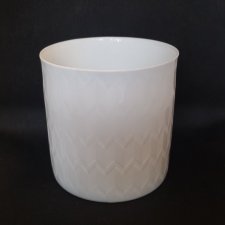 Pojemnik z porcelany geometryczny wzor