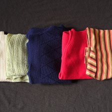 WYPRZEDAŻ zestaw sweterki z dawnych lat