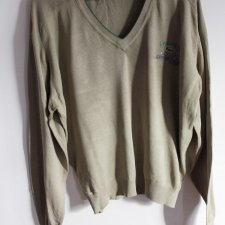 lacoste vintage sweter plus size oversize