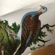 portmeirion 1978  birds of Britain duży porcelanowy Pojemnik kolekcjonerski użytkowy rzadko spotykany bardzo dekoracyjny