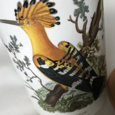 portmeirion 1978  birds of Britain duży porcelanowy Pojemnik kolekcjonerski użytkowy rzadko spotykany bardzo dekoracyjny