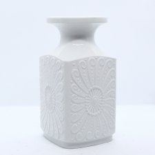 Biały wazon ceramiczny, Kerafina Royal Porzellan Bavaria KPM, Niemcy, lata 70.