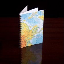 Mapowy notes notatnik - Indochiny