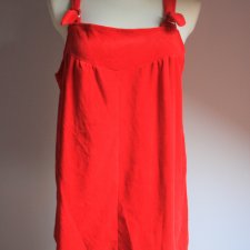 Welurowa tunika vintage