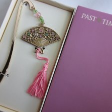 Past Times FAN BOOKMARK SYMBOL OF LOVE AND BEAUTY NOŻYK I ZAKŁADKA W TYPIE ORIENTALNYM NOWA OPAKOWANIE FIRMOWE