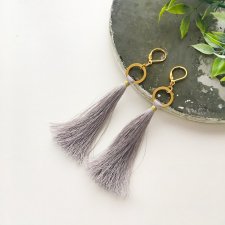 Kolczyki Boho - Gray