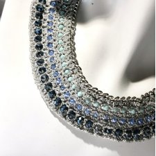 Naszyjnik kołnierzyk Swarovski Crystals